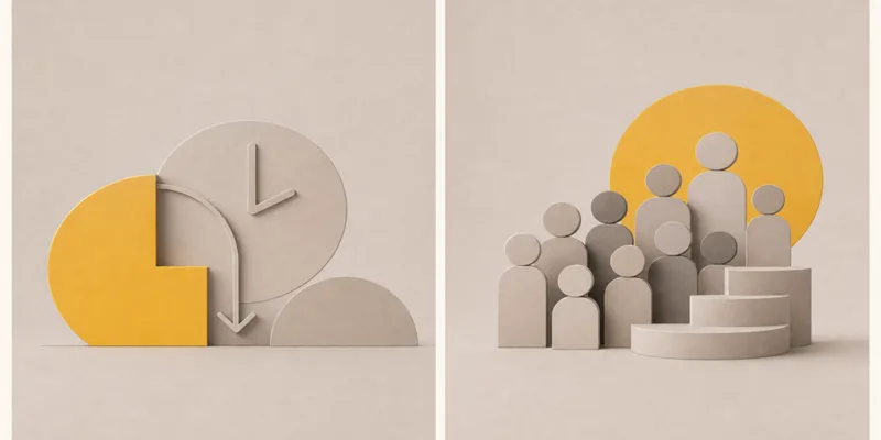 Case study illustration: Support handle time cut 42% across 350+ rural telecom operators